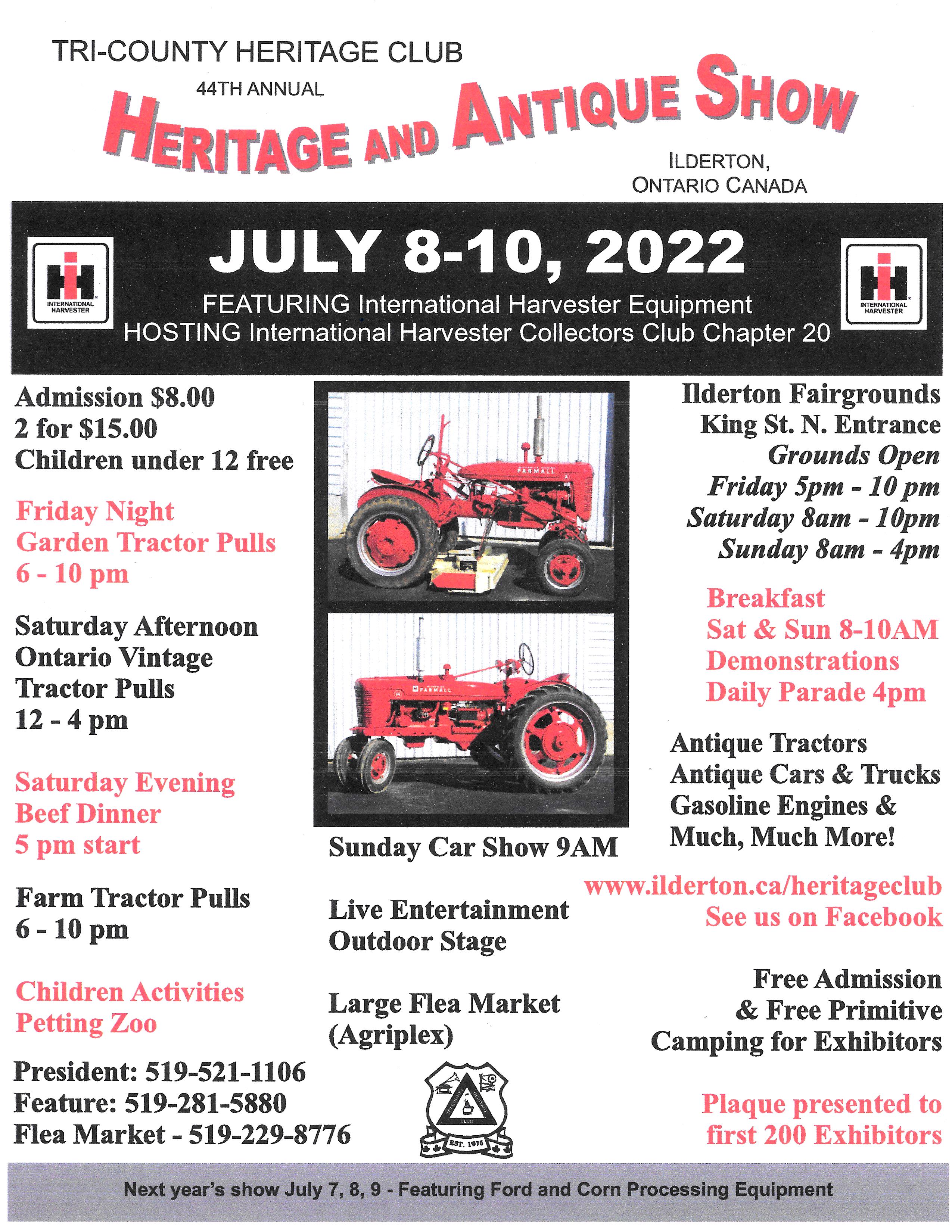 TriCounty Heritage Club on Ilderton.ca